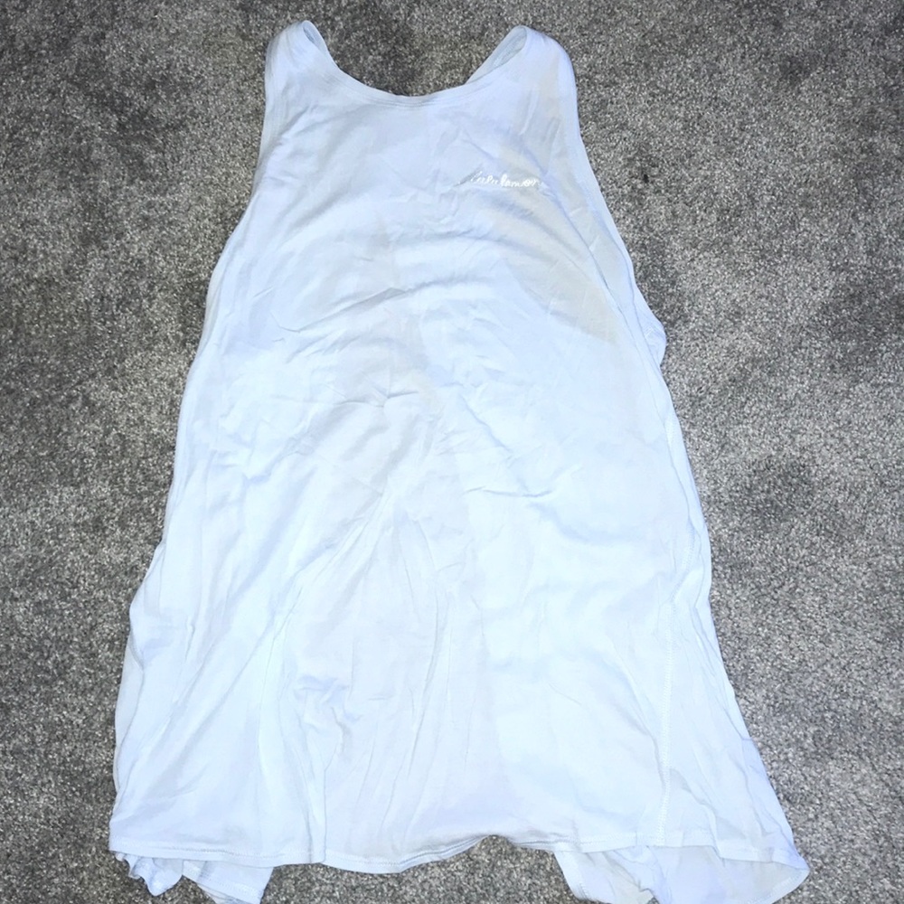 Lululemon Light Blue Open Back Tank